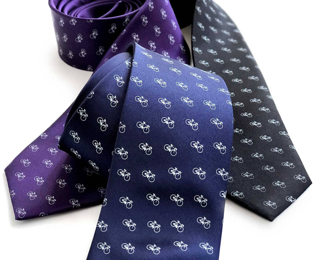 Archer Black Silk Tie — view 2