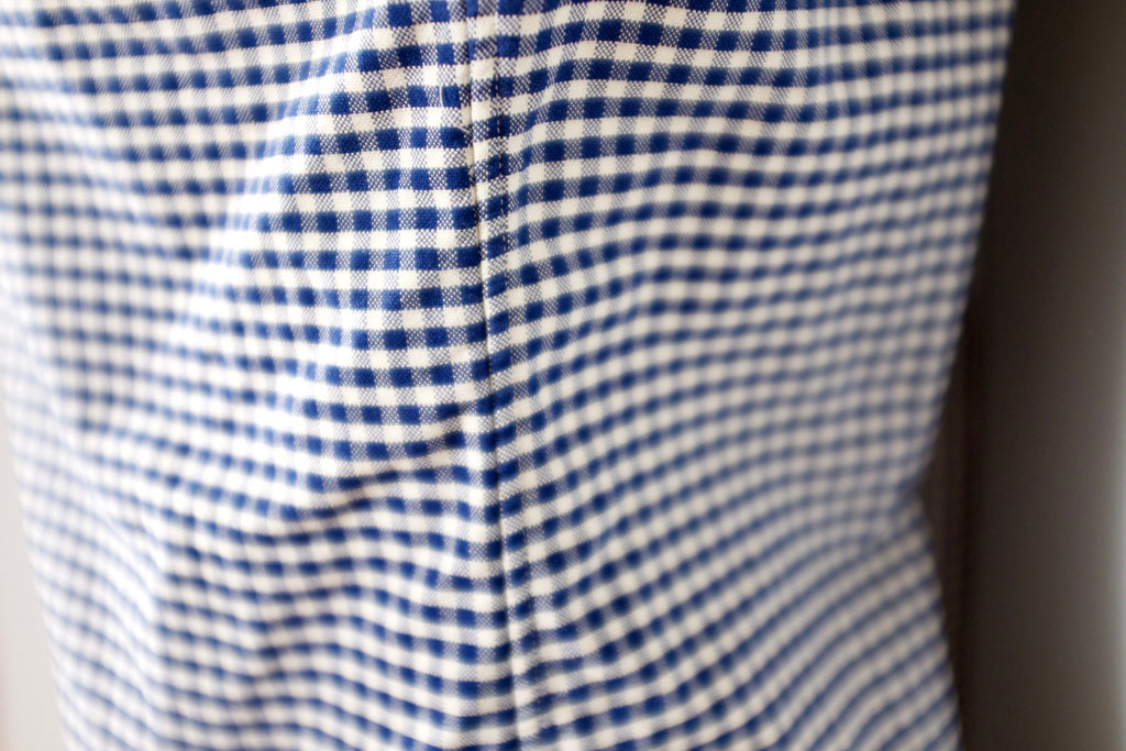 Elliot Gingham Cotton Button-Down Oxford Shirt — view 3