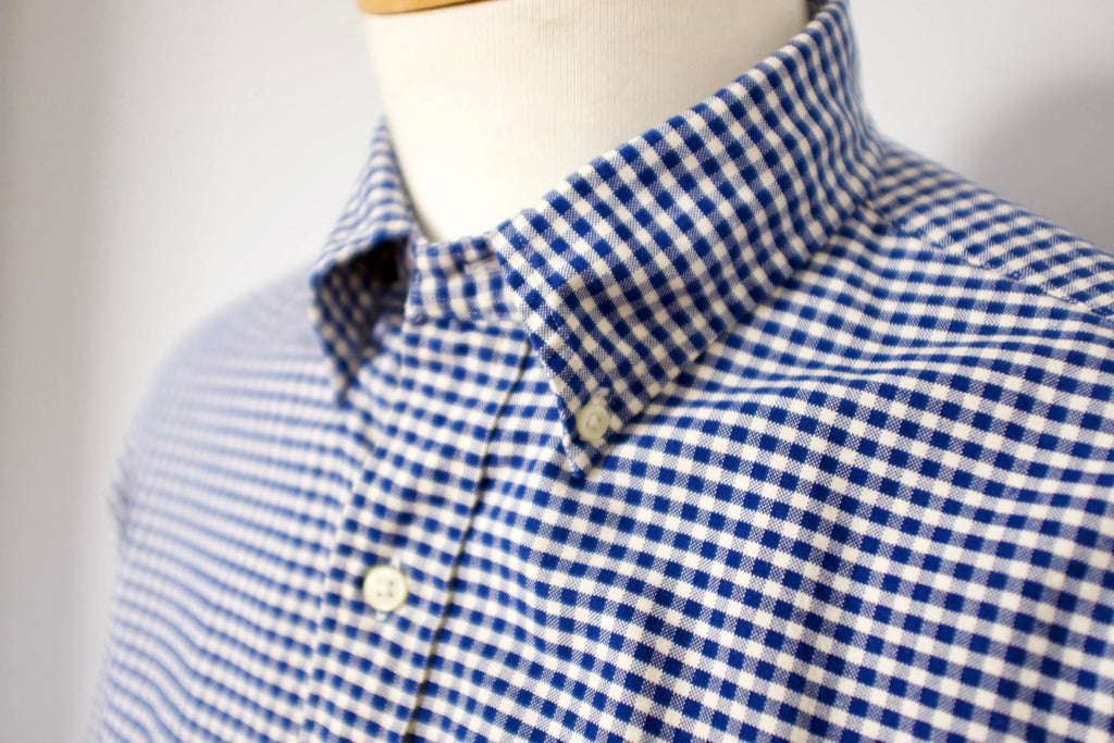 Elliot Gingham Cotton Button-Down Oxford Shirt — Fifth Avenue Menswear