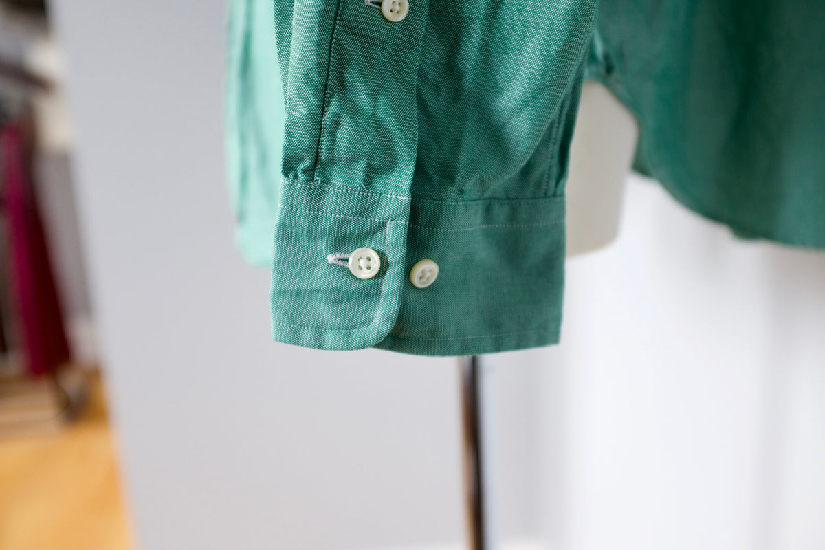 Dawson Green Cotton Button-Down Oxford Shirt — view 2