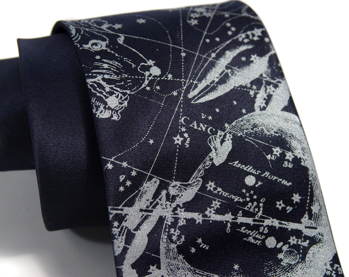 Sawyer Black Silk Tie — view 2