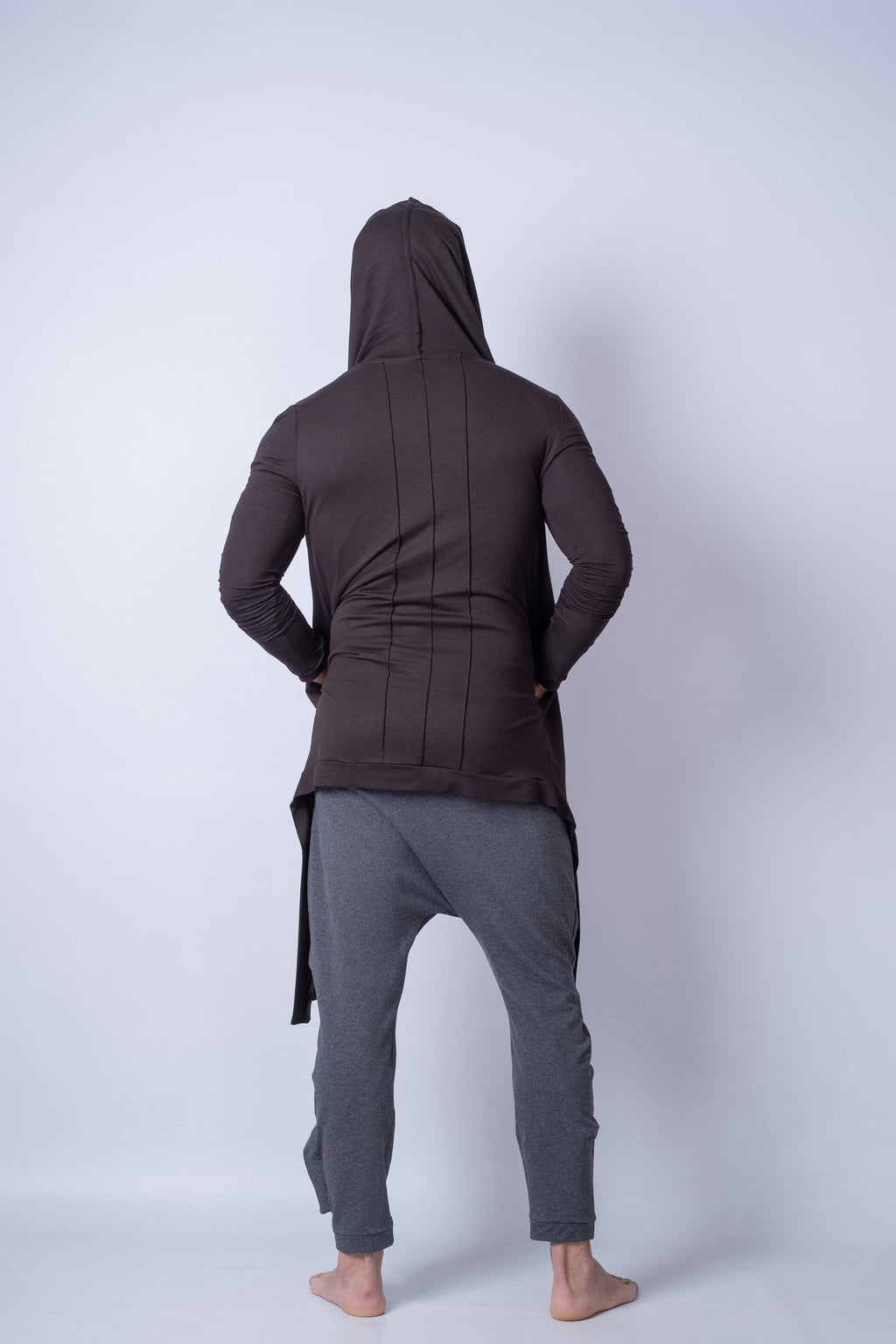 Emmett Navy Cotton Cardigan — view 3