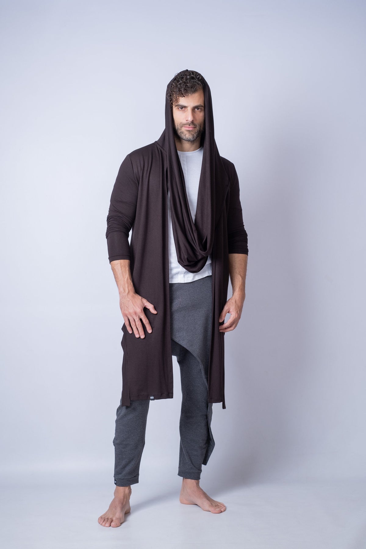 Emmett Navy Cotton Cardigan — Fifth Avenue Menswear