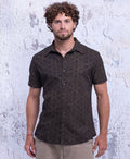 Ezra Brown Cotton Button-Down Oxford Shirt — Fifth Avenue Menswear