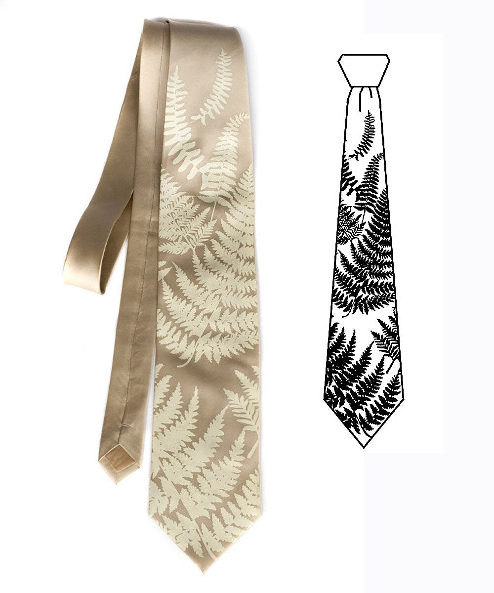 Tucker Botanical Satin Silk Tie — view 4