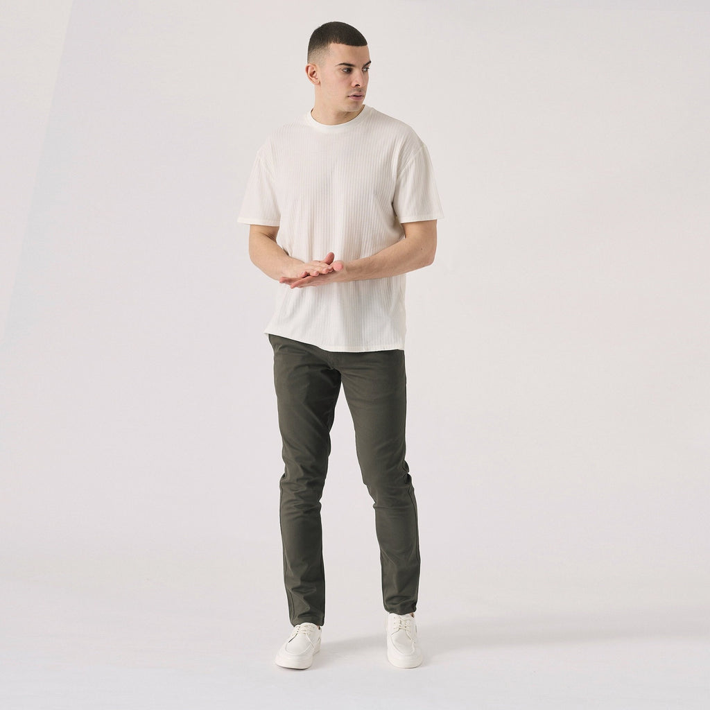 Irving Olive Cotton Chinos — Fifth Avenue Menswear