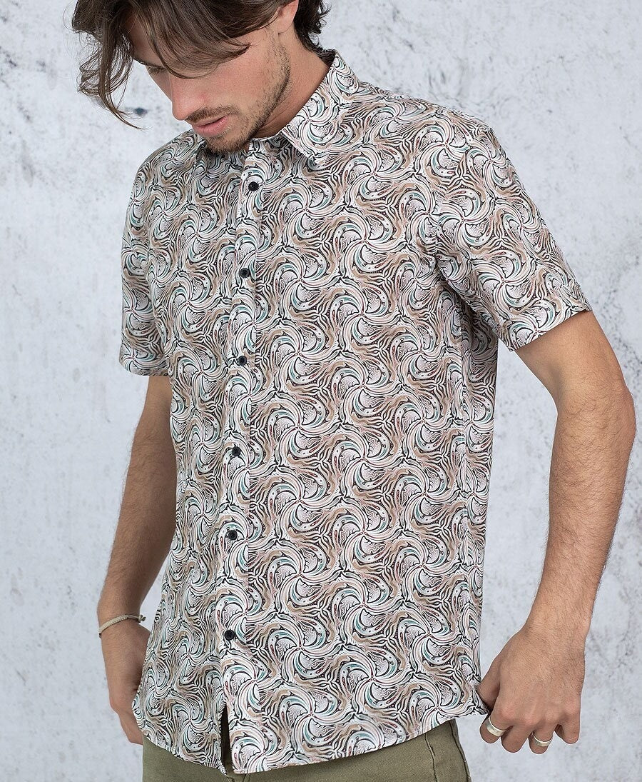 Silas White Cotton Button-Down Oxford Shirt — Fifth Avenue Menswear