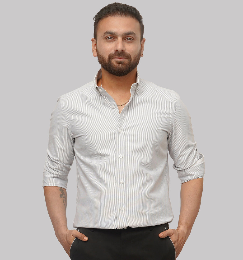 Mason Striped Cotton Button-Down Oxford Shirt — Fifth Avenue Menswear