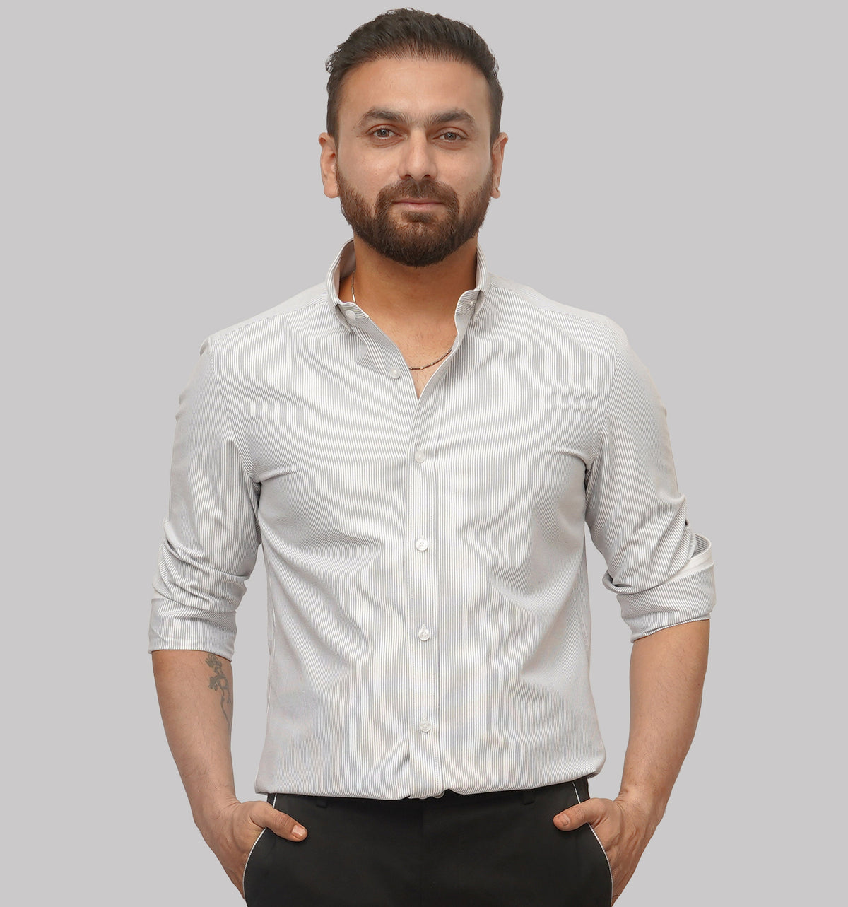 Mason Striped Cotton Button-Down Oxford Shirt — Fifth Avenue Menswear