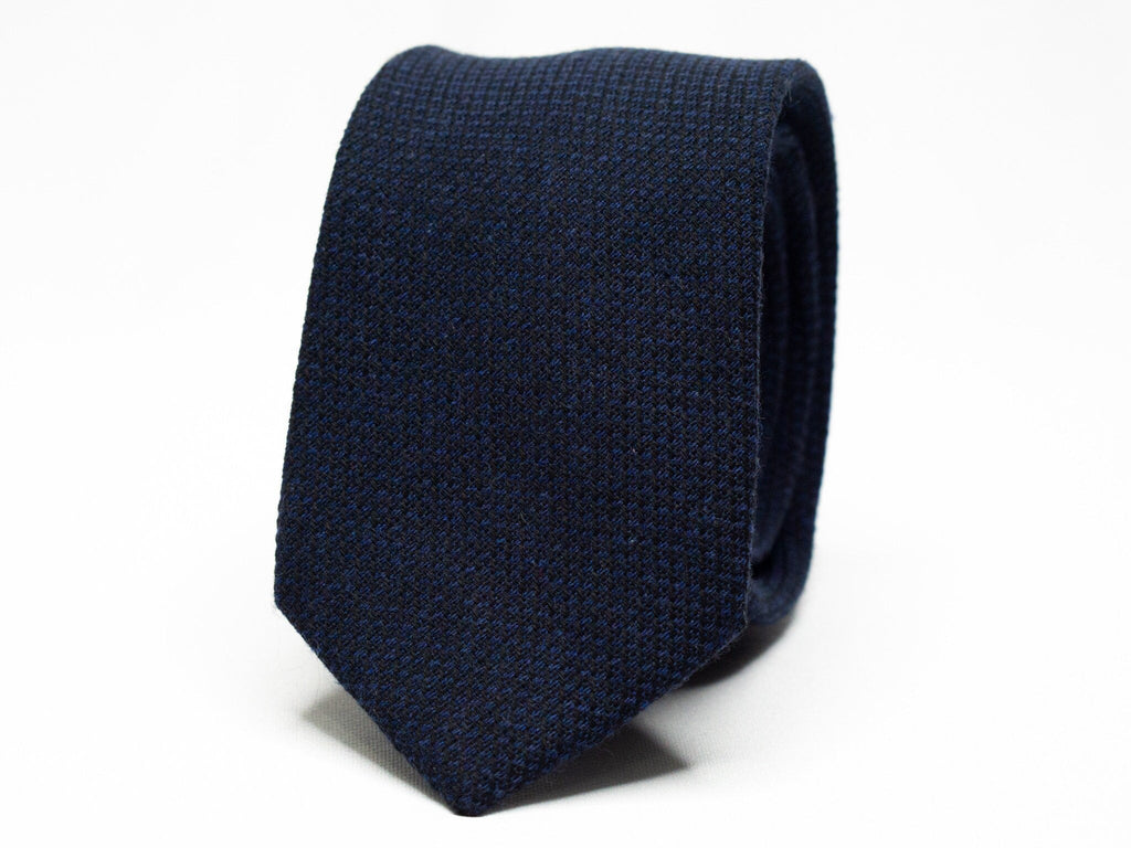 Reese Navy Wool Tie — Fifth Avenue Menswear