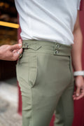 Calvin Green Cotton Chinos — Fifth Avenue Menswear