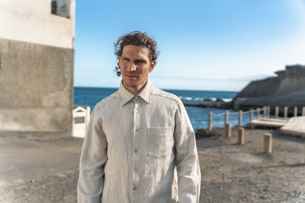 Lawson Ivory Linen Shirt — view 6