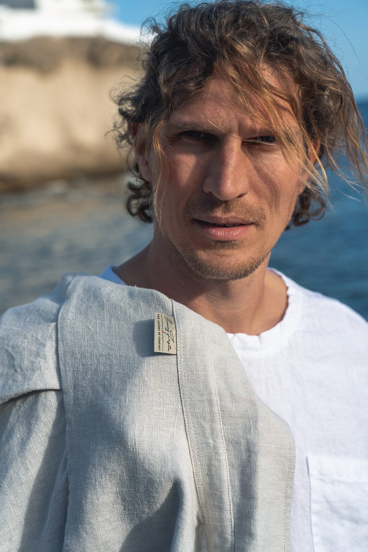 Lawson Ivory Linen Shirt — view 3