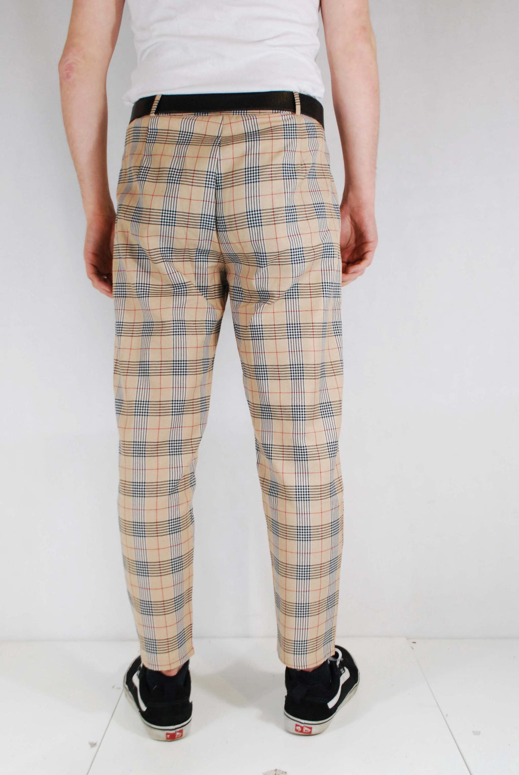 Spencer Ivory Cotton Chinos — view 3