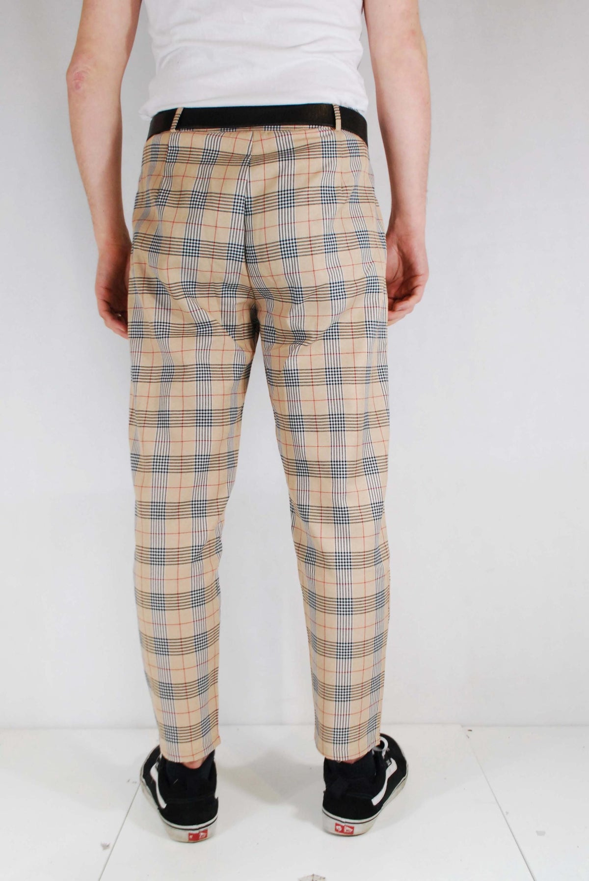 Spencer Ivory Cotton Chinos — view 3