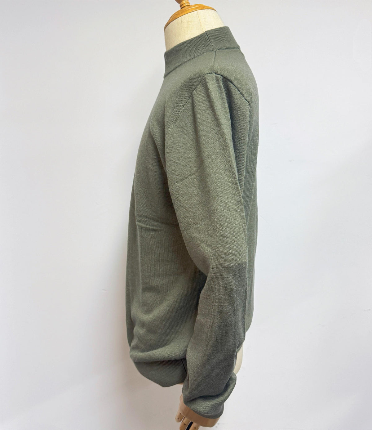 Graham Gray Wool Sweater — view 3