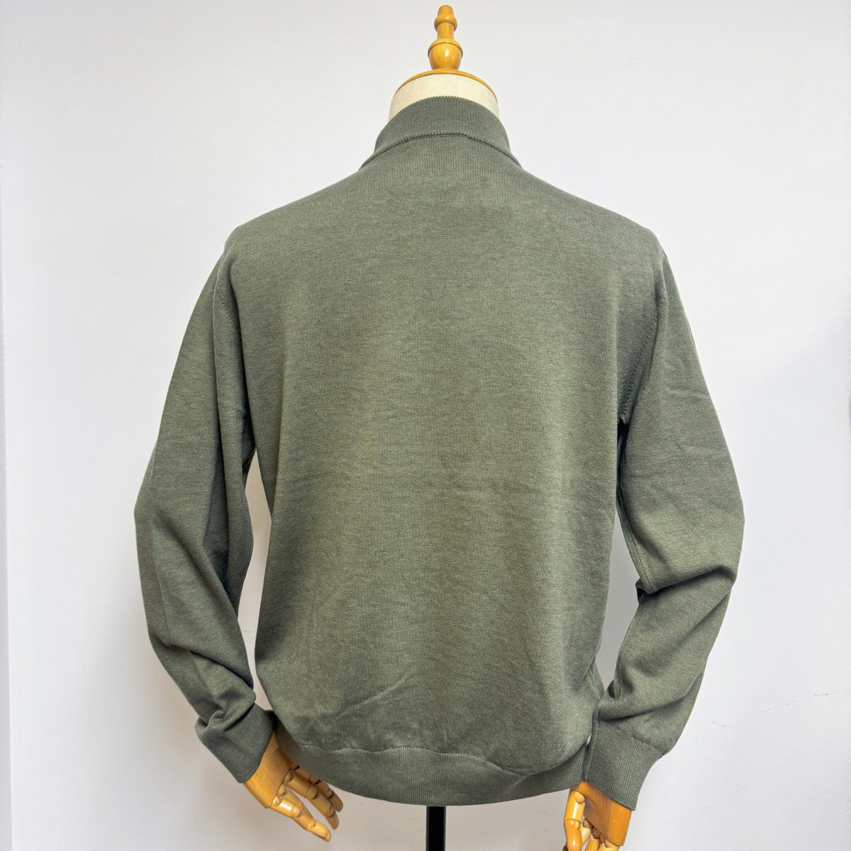 Graham Gray Wool Sweater — view 4