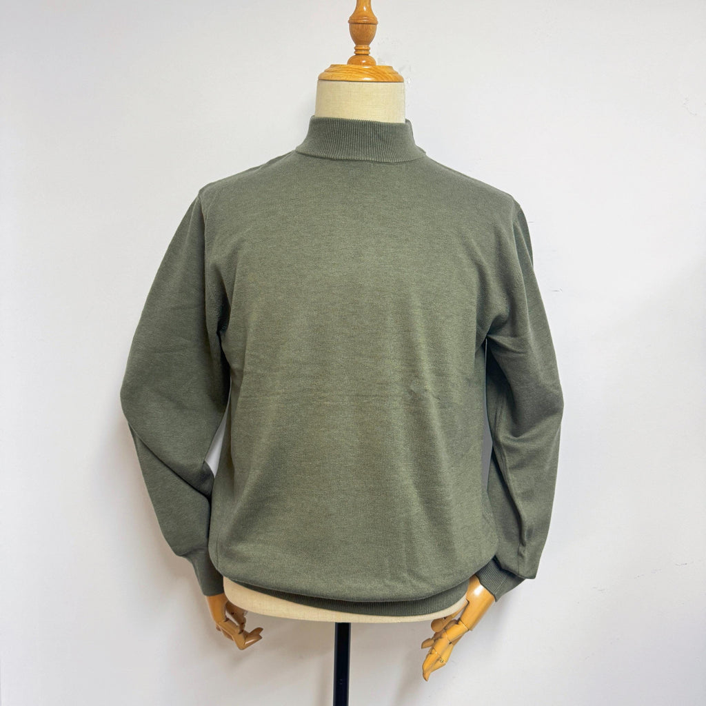 Graham Gray Wool Sweater — Fifth Avenue Menswear