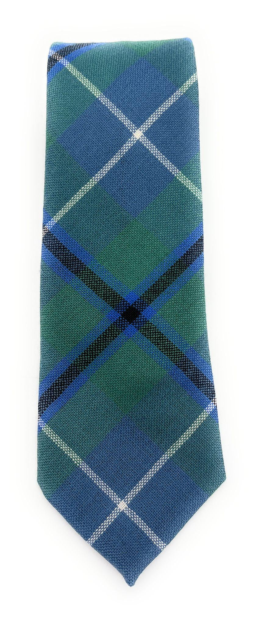 Gideon Green Wool Tie — view 2