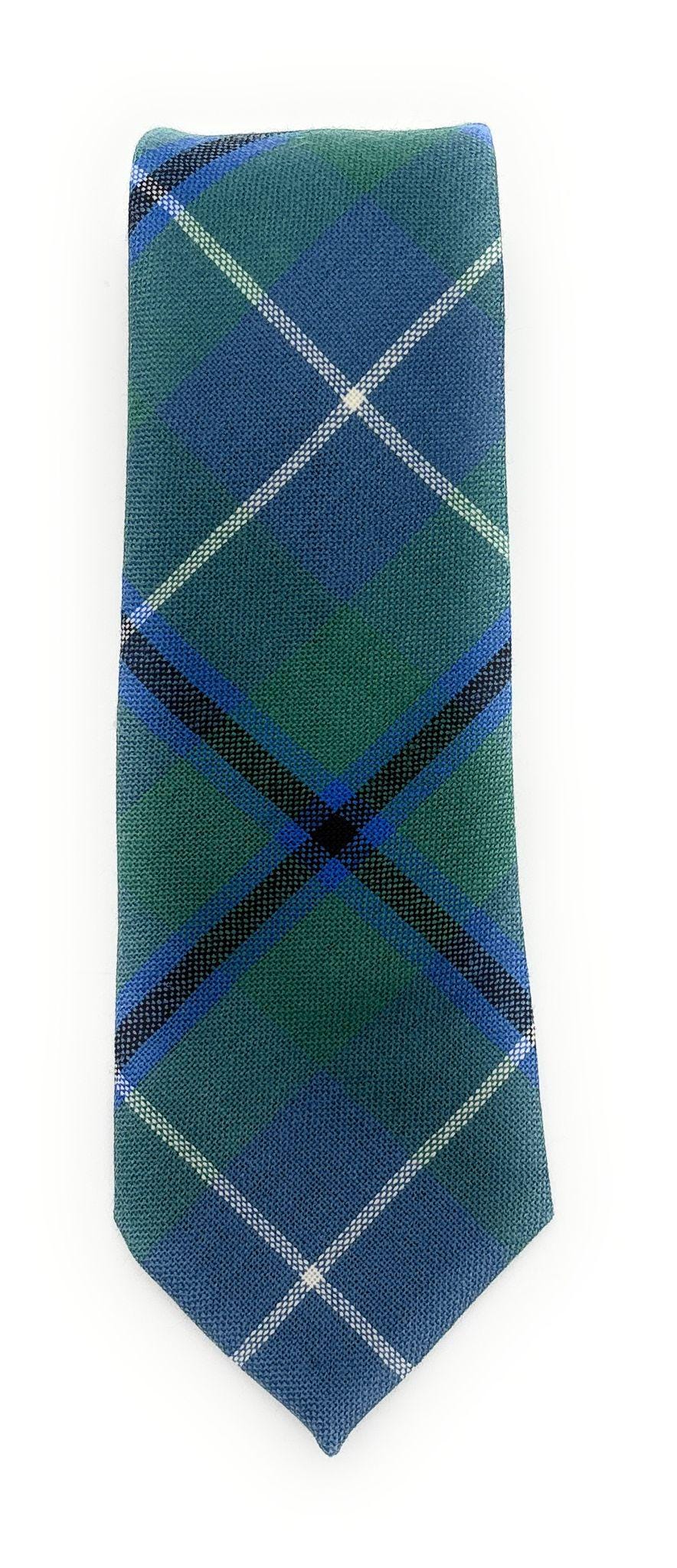 Gideon Green Wool Tie — view 3