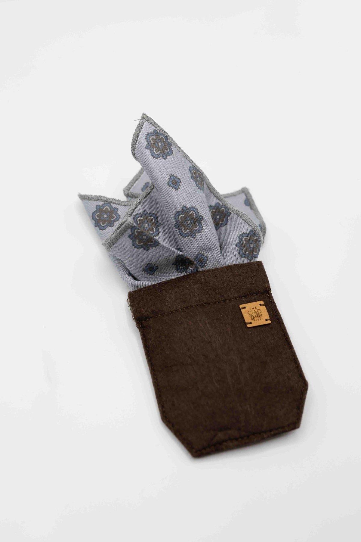 Holden Blue Wool Tie — view 3