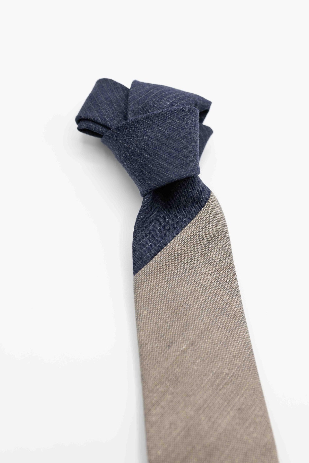 Holden Blue Wool Tie — view 2