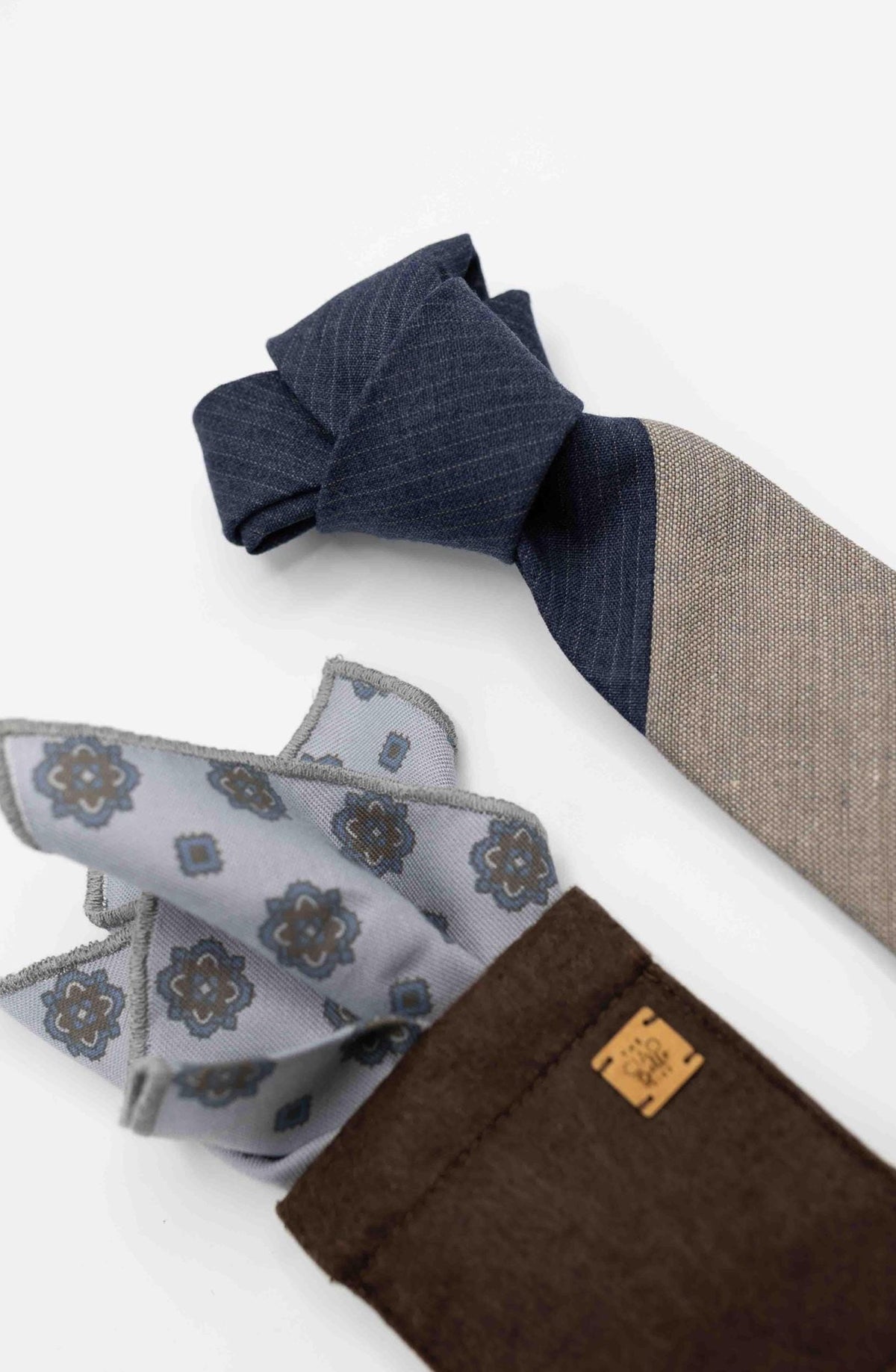 Holden Blue Wool Tie — Fifth Avenue Menswear