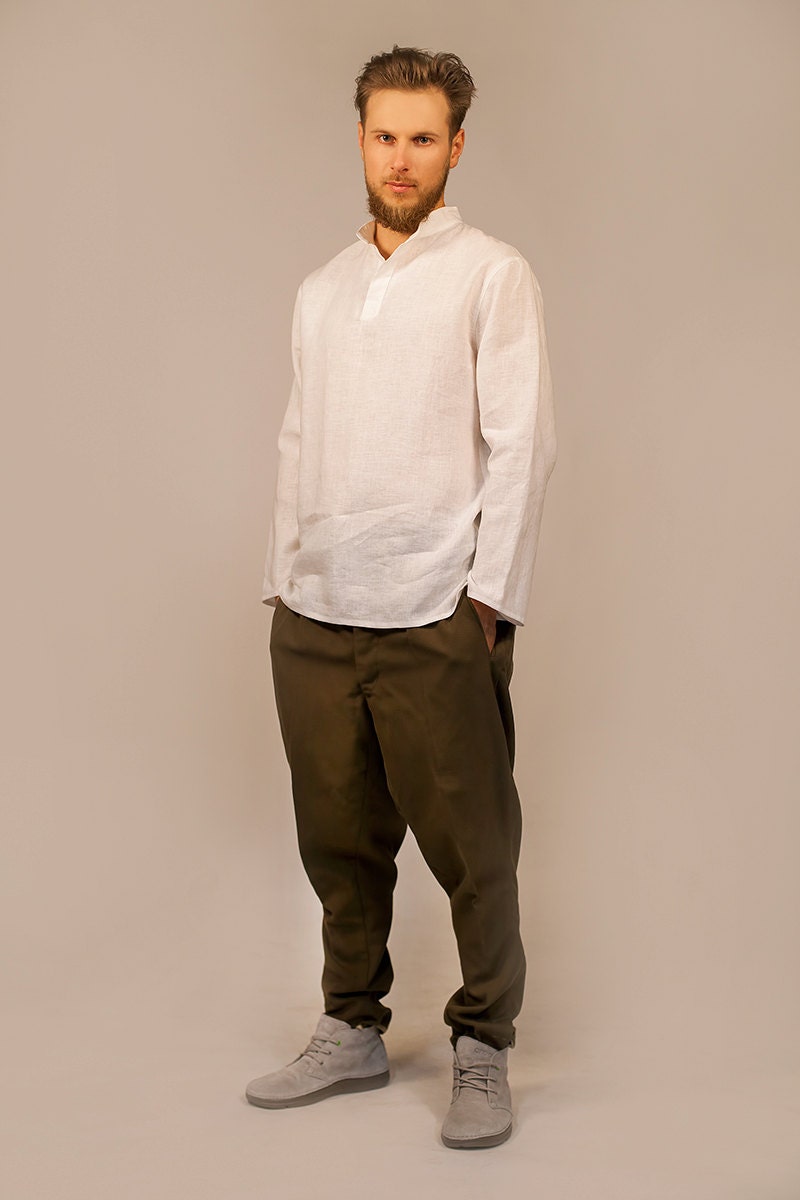 Spencer Black Linen Shirt — Fifth Avenue Menswear