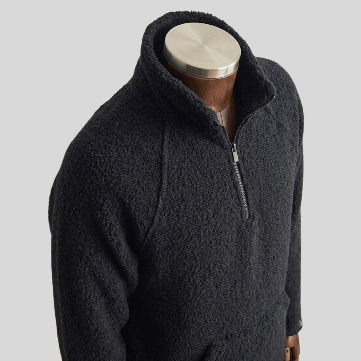 Kendall Black Wool Sweater — Fifth Avenue Menswear