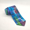 Parker Blue Silk Tie — Fifth Avenue Menswear
