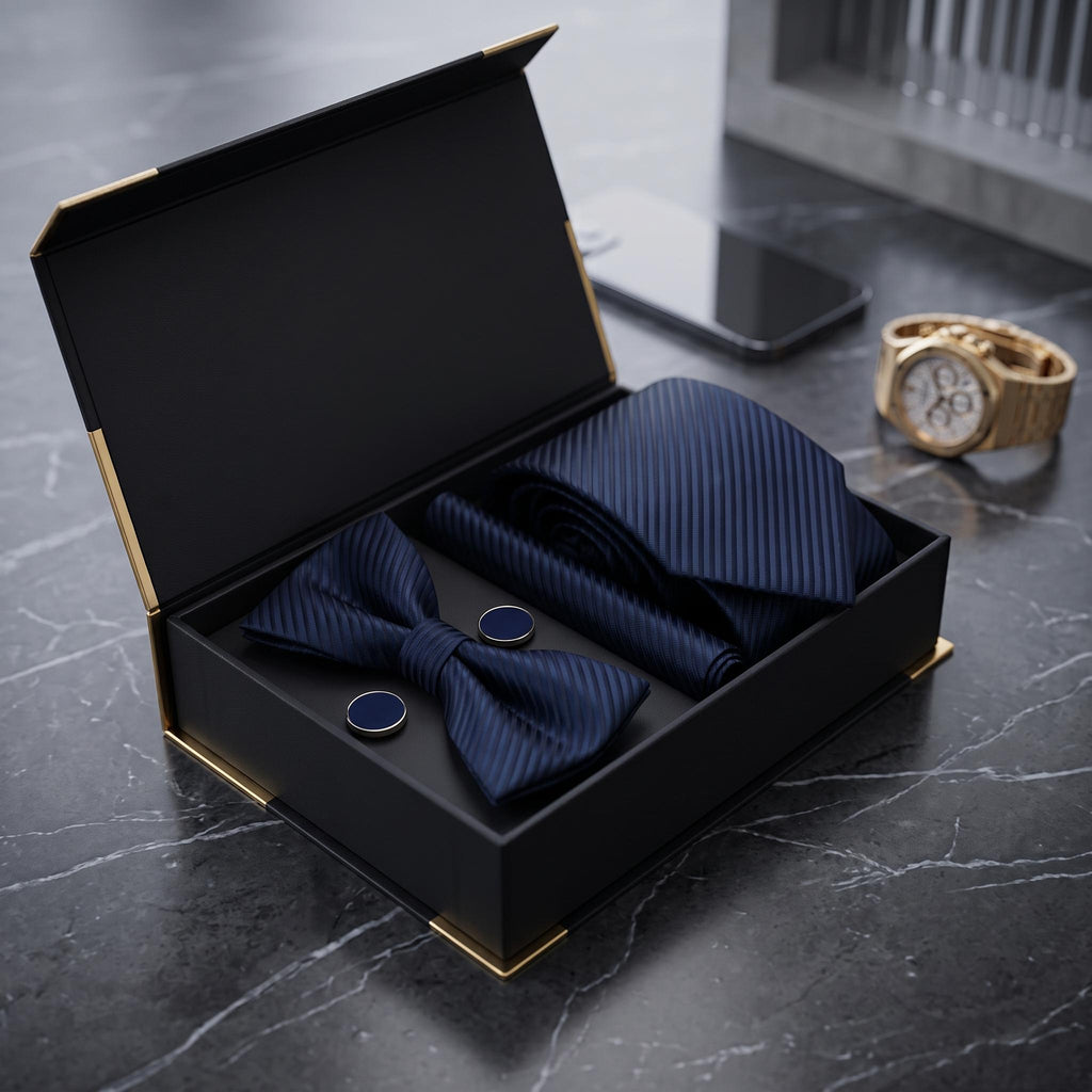 Ezra Ivory Bow Tie — view 2