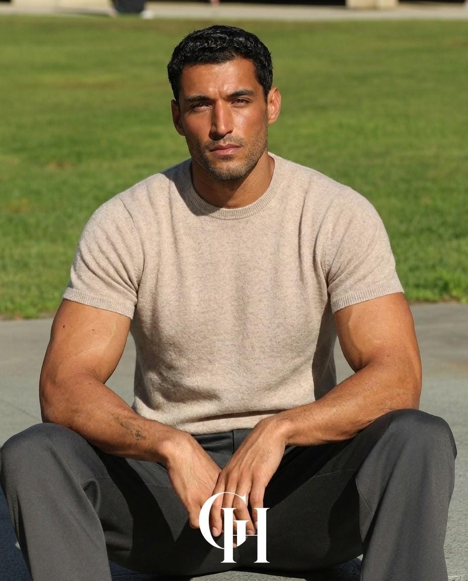 Jasper Beige Wool Sweater — view 2